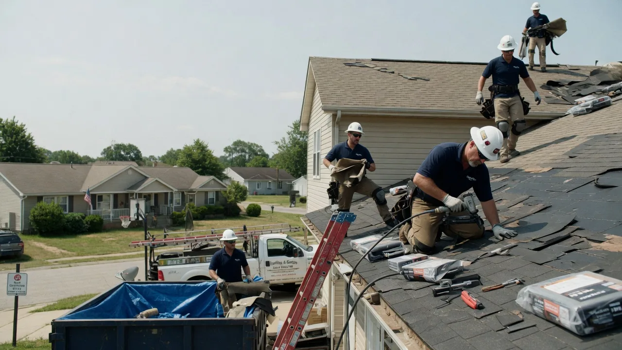 Roof Replacement in New Middletown, OH near me